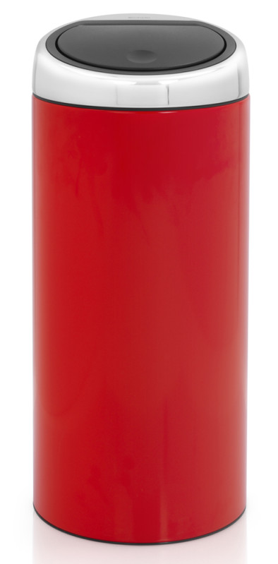 Brabantia Touch Bin 30 Liter Lipstick Rood is nooit meer leverbaar