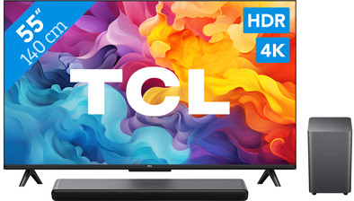 TCL 4K LED 55P61B + TCL S55H 2.1 Soundbar is no longer available