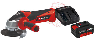 Einhell TC-AG 18/115 Li Solo + Einhell 18 V/4.0 Ah Starter Kit - Power X-Change is nooit meer leverbaar