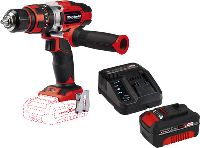 Einhell TE-CD 18/48 Li-i Solo + Einhell 18 V/4.0 Ah Starter Kit - Power X-Change is nooit meer leverbaar