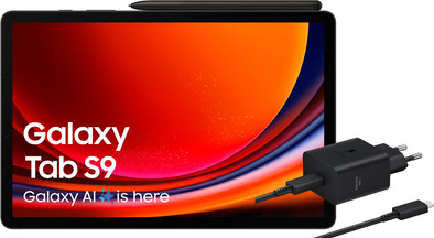 Samsung Galaxy Tab S9 11 inches 256GB WiFi Black + Charger Pack is no longer available