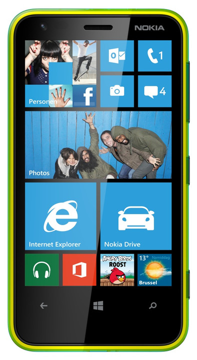 Nokia Lumia 620 Groen is nooit meer leverbaar