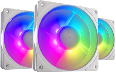 Cooler Master Mobius 120P ARGB Wit - Triple Fan Kit is nooit meer leverbaar