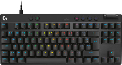 Logitech G Pro X TKL Rapid Gaming Toetsenbord Zwart Azerty is nooit meer leverbaar