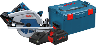 Bosch Professional GKS 18V-68 GC 8,0 Ah ProCORE Accu Starterspakket is nooit meer leverbaar