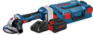 Bosch Professional GWS 18V-7 8,0 Ah ProCORE Accu Starterspakket is nooit meer leverbaar