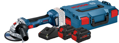 Bosch Professional GWS 18V-7 8,0 Ah ProCORE Accu (2x) Starterspakket is nooit meer leverbaar