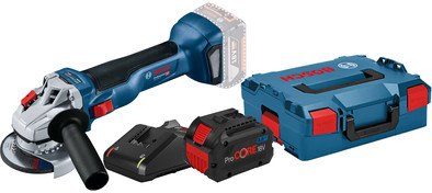 Bosch Professional GWS 18V-10 8,0 Ah ProCORE Accu Starterspakket is nooit meer leverbaar