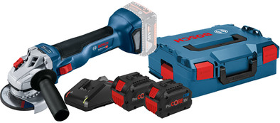 Bosch Professional GWS 18V-10 8,0 Ah ProCORE Accu (2x) Starterspakket is nooit meer leverbaar