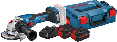 Bosch Professional GWS 18V-15 C 8,0 Ah ProCORE Accu (2x) Starterspakket is nooit meer leverbaar