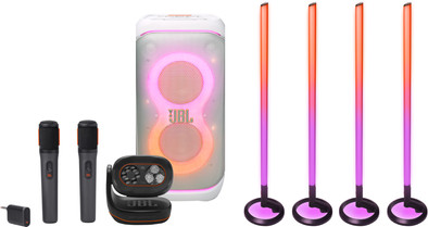 JBL PartyBox Stage 320 White Karaoke Pack Medium is no longer available