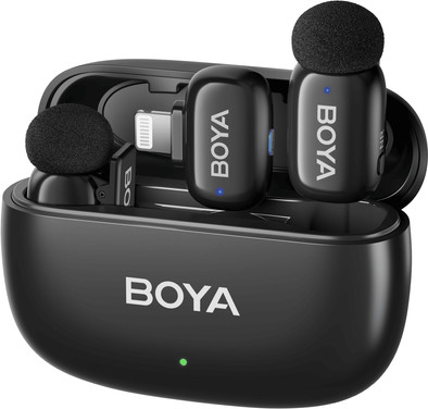 Boya Mini Ultra-Mini Zwart (Lightning) is nooit meer leverbaar