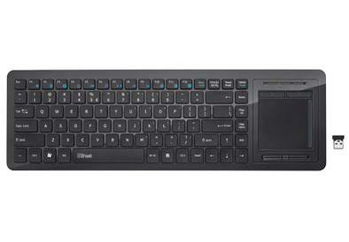 Trust Tacto Wireless Entertainment Toetsenbord met Touchpad is nooit meer leverbaar