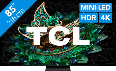 TCL QD Mini-led 85C71N is nooit meer leverbaar