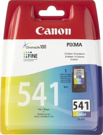 Canon CL-541 3-Kleuren Pack (5227B005) is nooit meer leverbaar