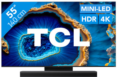 Le produit TCL QD Mini-LED 55C803 (2023) + TCL S45H 2.0 ne sera plus jamais disponible