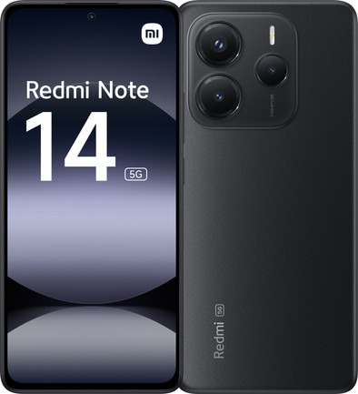 Redmi Note 14 256GB Zwart 5G is nooit meer leverbaar