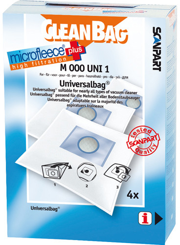 Cleanbag Universeel 4 stuks is nooit meer leverbaar