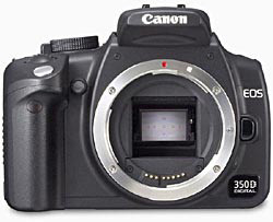 Canon EOS 350D Body is nooit meer leverbaar