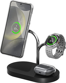 Samsung Trio Wireless Charger 15W Black with Qi2 is no longer available