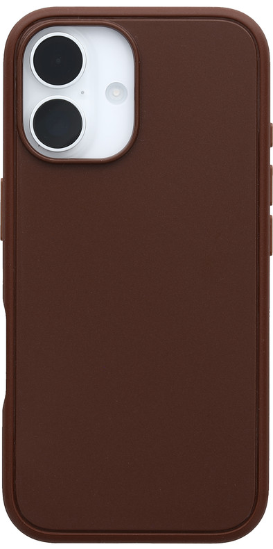 Otterbox Symmetry Apple iPhone 16 Back Cover met MagSafe Magneet Bruin is nooit meer leverbaar