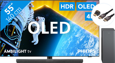 Le produit Philips 55OLED809 - Ambilight (2024) + Philips TAB6309 + BlueBuilt Câble HDMI ne sera plus jamais disponible