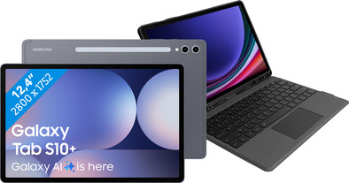 Samsung Galaxy Tab S10 Plus 12.4 inches 256GB WiFi Gray + BlueBuilt Keyboard Cover AZERTY is no longer available