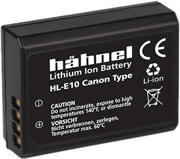 Hähnel HL-E10 Canon is nooit meer leverbaar