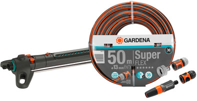 Le produit Gardena Premium SuperFLEX 50 m Pack Pulvérisateur Large ne sera plus jamais disponible