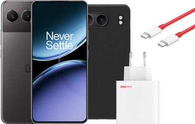 OnePlus Nord 4 256GB Zwart 5G + Accessoirepakket is nooit meer leverbaar