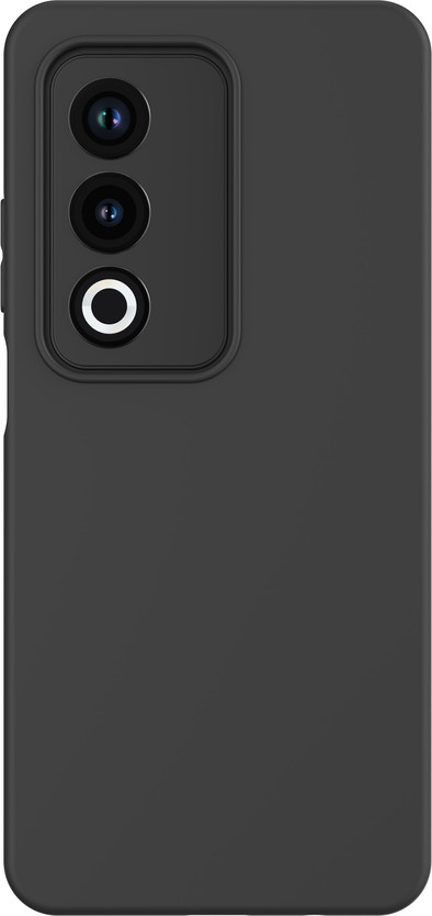 Just in Case Soft Design Oppo A80 5G Back Cover Zwart is nooit meer leverbaar