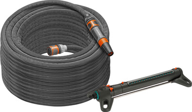 GARDENA Fabric Hose Liano Set 30m Hose + GARDENA Oscillating Sprinkler AquaZoom L is no longer available