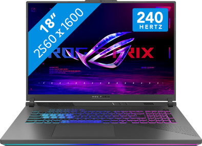 ASUS ROG Strix G18 G815LR-S9103W Azerty is nooit meer leverbaar