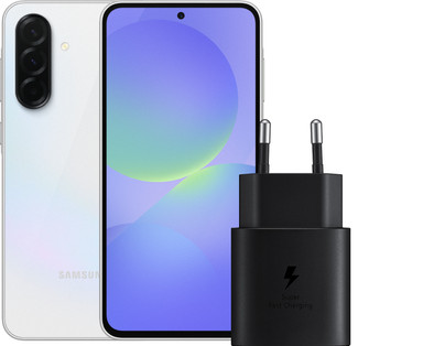 Samsung Galaxy A36 256GB Wit 5G + Samsung Oplader 25 Watt Zwart is nooit meer leverbaar