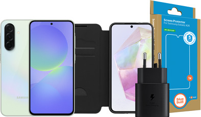 Samsung Galaxy A36 128GB Groen 5G + Compleet Accessoirepakket is nooit meer leverbaar