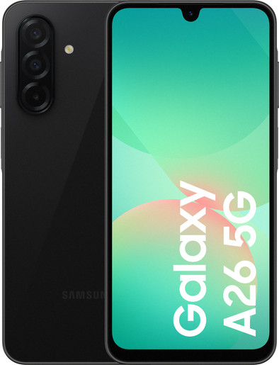 Samsung Galaxy A26 256GB Zwart 5G is nooit meer leverbaar
