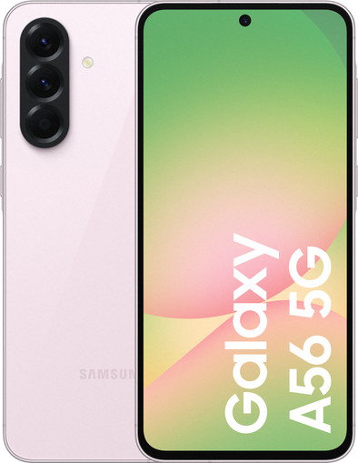 Samsung Galaxy A56 256GB Roze 5G is nooit meer leverbaar