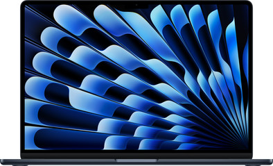 Apple MacBook Air 15 inch (2025) M4 (10 CPU/10 GPU) 16GB/256GB Middernacht AZERTY is nooit meer leverbaar