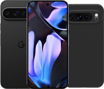 Google Pixel 9 Pro XL 128GB Zwart 5G + BlueBuilt Back Cover Zwart is nooit meer leverbaar