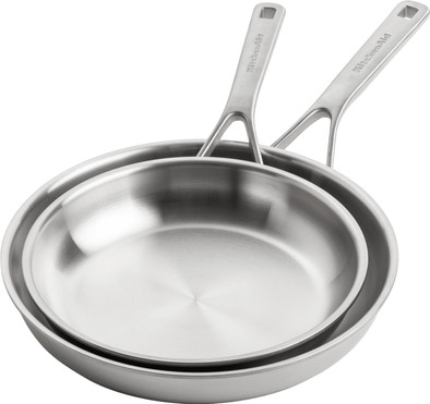 KitchenAid Multiply Frying Pan Set 24cm + 28cm is no longer available