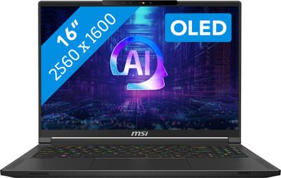 MSI Stealth A16 AI+ A3XWIG-018BE Azerty is nooit meer leverbaar