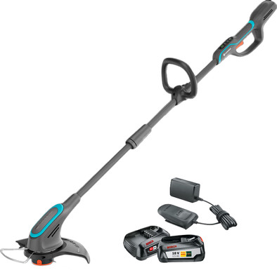 Gardena PowerTrim 30/18V P4A Solo 2,5 Ah Accu (2x) Starterspakket is nooit meer leverbaar