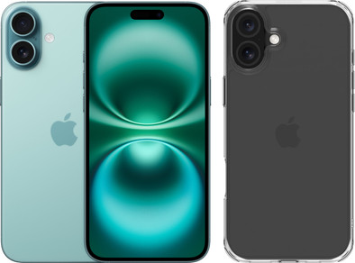 Apple iPhone 16 Plus 128GB Groen + BlueBuilt Protective Back Cover Transparant is nooit meer leverbaar
