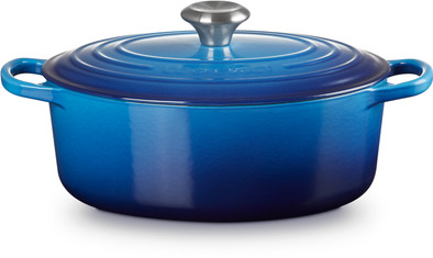 Le produit Le Creuset Signature Cocotte Ovale 27 cm Azur ne sera plus jamais disponible