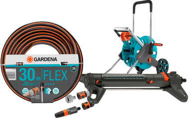 GARDENA Comfort FLEX 30m CleverRoll M Small Sprinkler Pack is no longer available