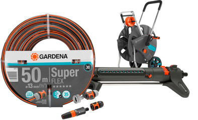 Le produit Gardena Premium SuperFLEX 50 m CleverRoll M Pack Pulvérisateur Small ne sera plus jamais disponible