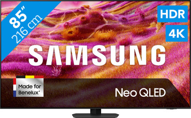 Samsung 85" Neo QLED QN90F 4K (2025) is nooit meer leverbaar