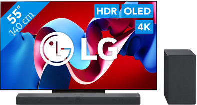 Le produit LG 55" OLED Evo C4 4K (2024) + LG DSC9S (2024) ne sera plus jamais disponible
