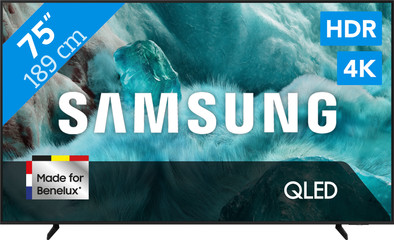 Samsung 75" QLED Q7F4 4K (2025) is nooit meer leverbaar