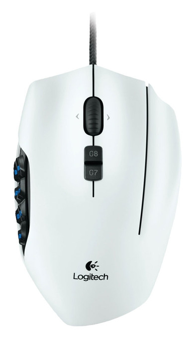 Logitech G600 MMO Gaming Mouse Wit is nooit meer leverbaar